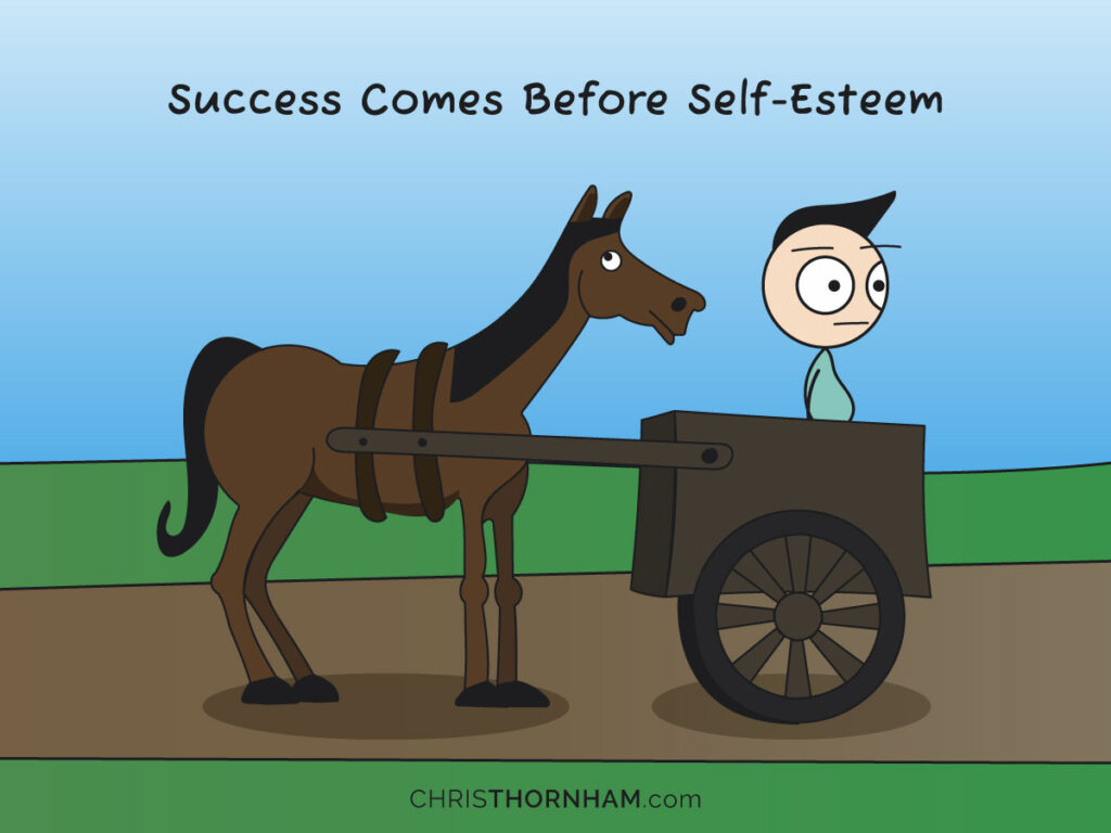 Success Come Before Self-Esteem